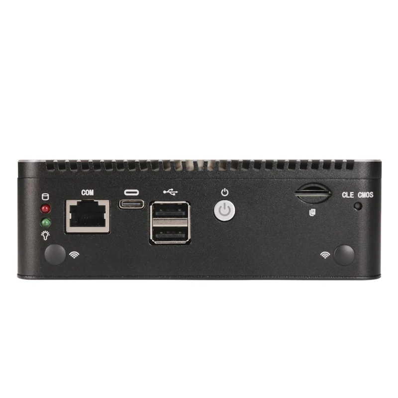 4x i226-V LAN 12th Gen Intel N100 2.5G Soft Router 1*COM RJ45 Fanless Mini PC Firewall Computer Type-C pfSense PVE ESXi