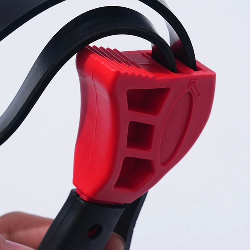 2PCS 6In 8In Belt Wrench Oil Filter Puller Strap Spannerchain Oil Filter Cartridge Disassembly Tool Oil Filter Wrench