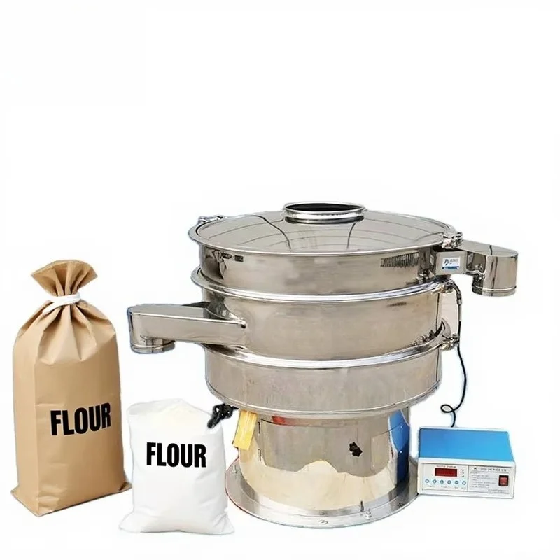 Customized Ultrasonic Vibrating Sieve Separator Machine Vibration Sifter For Food Additive Powder Corn Flour Sieving Screening