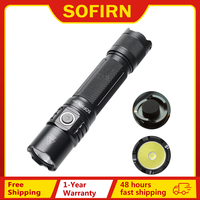 Sofirn SP35T 3800lm Tactical 21700 Flashlight Powerful LED Light USB C Rechargeable Torch with Dual Switch Power Indicator ATR