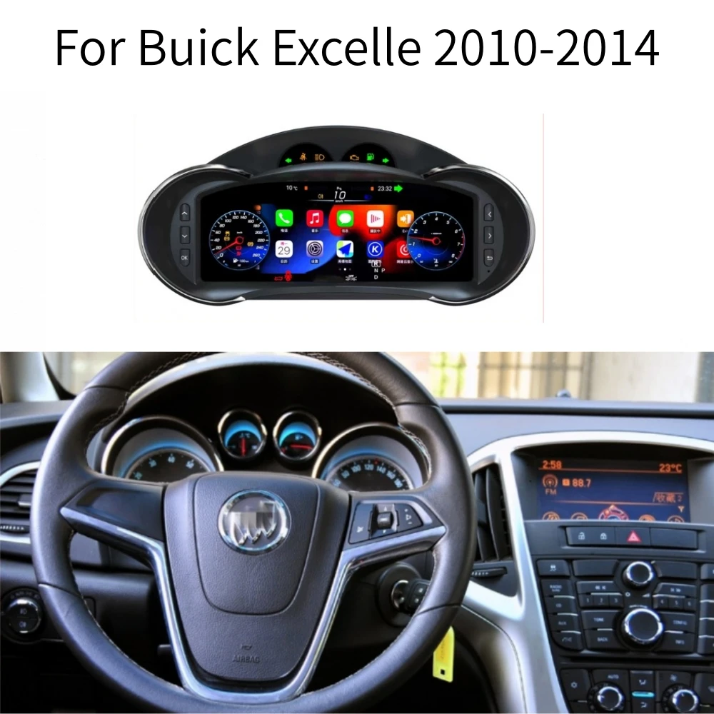 LCD Screen For Buick Excelle/Regal/Envision/Verano/LaCrosse Opel Astra/Insignia Speedometer Car Digital Cluster Instrument Panel