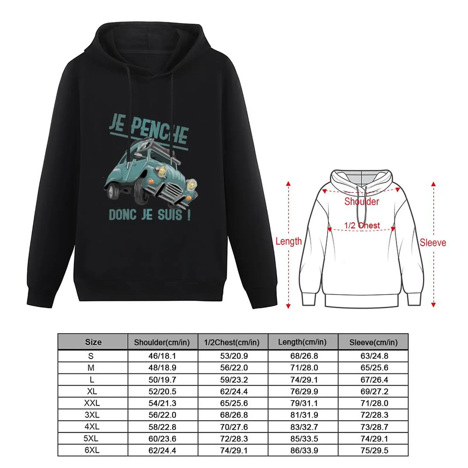 2cv Penche Pullover Hoodie autumn new products graphic t shirts men men wear men's sweat-shirt set hoodie for men