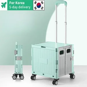 Multifunktionales Klappeinkaufswagen, kleiner Karren, Camp Cart im Freien, Klettern, Lebensmittelgeschäft, Express 12 Kauf des Hauptverkaufsautos - №9