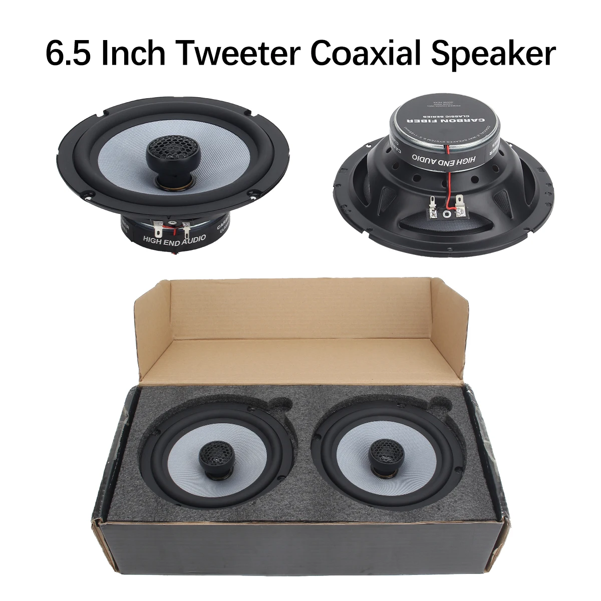 طقم سماعات سيارة محترف 6.5 بوص - مراجعة Speaker Kit وسعره