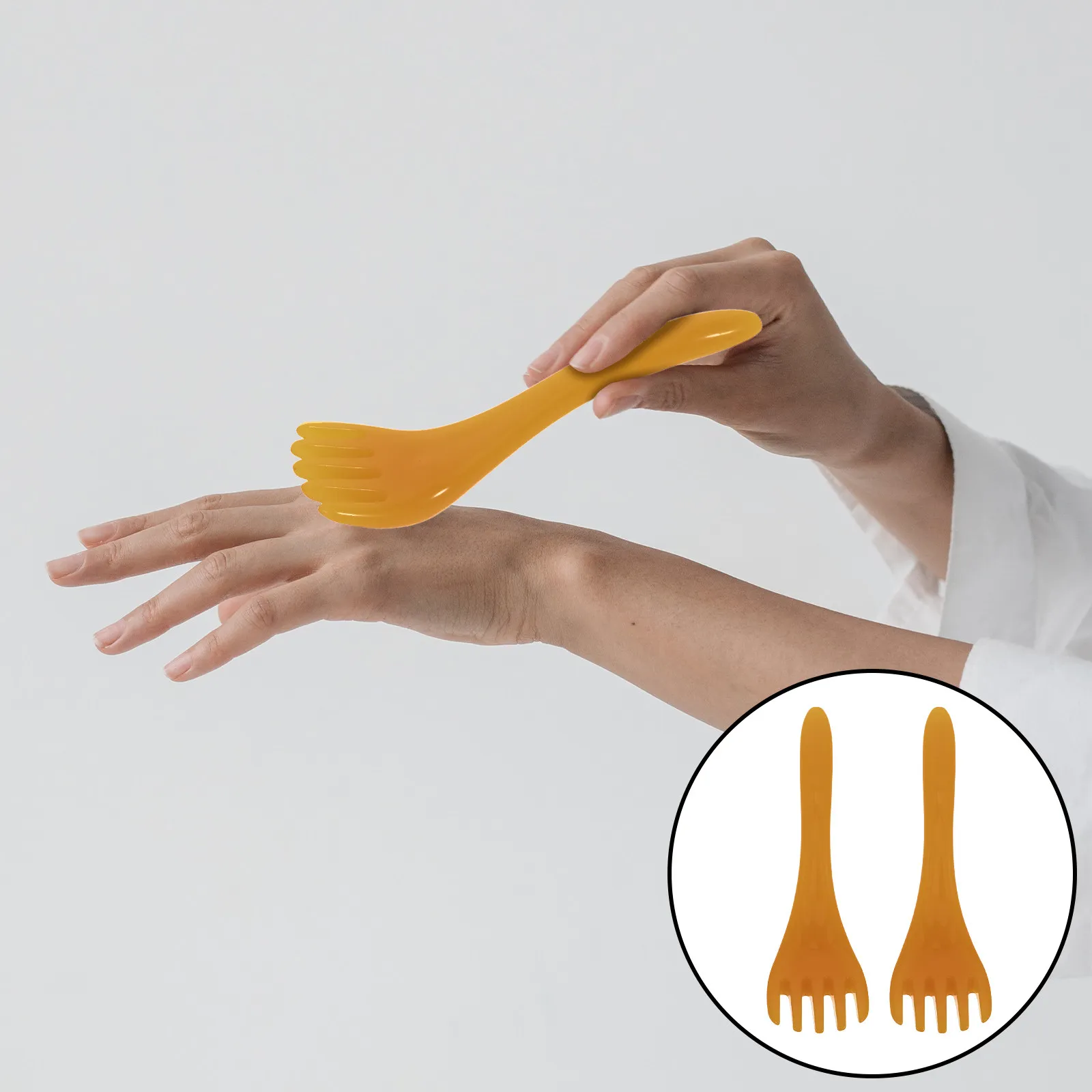 3Pcs Resin Scalp Massager Comb Handheld Five-Claw Head Scratcher Portable Deep Meridian Massage Hair Tool Scalp Massage Comb Set