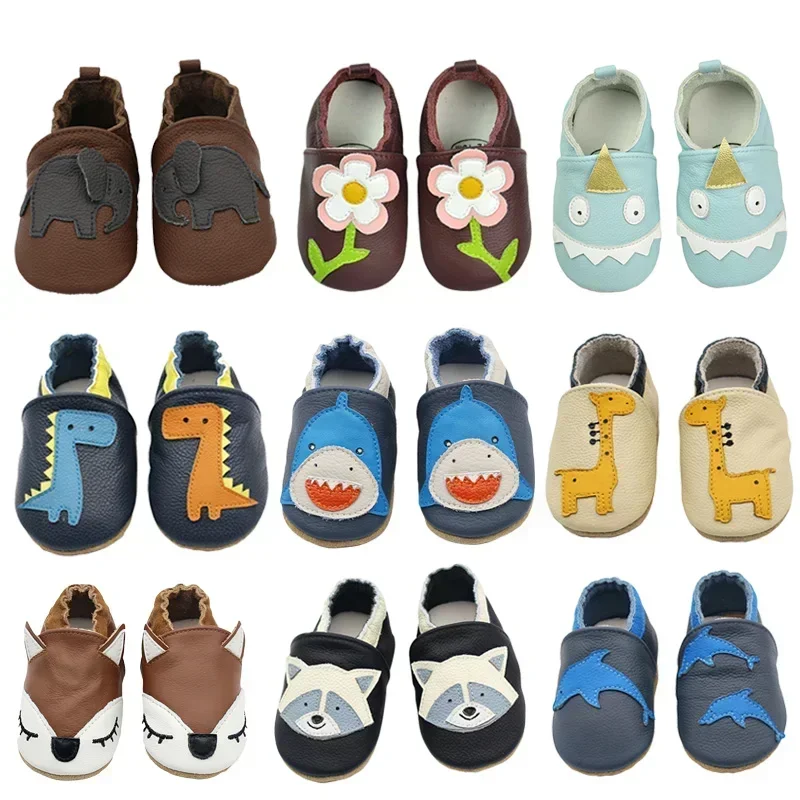 

Baby Shoes Soft Cow Leather Bebe Newborn Booties for Babies Boys Girls Infant Toddler Moccasins Slippers First Walkers Sneakers