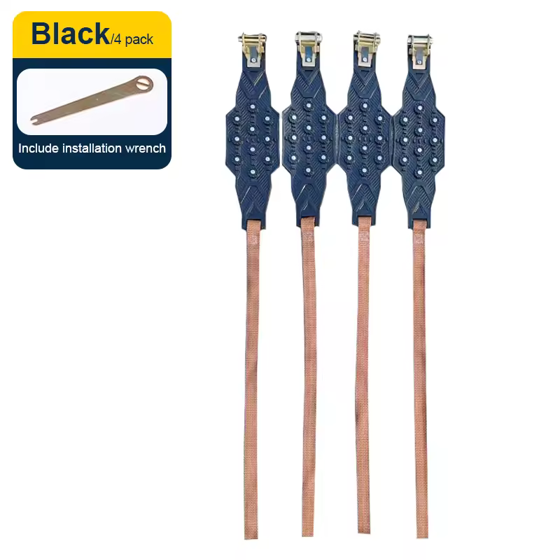 SEAMETAL 스노우 체인 장착 예시 이미지