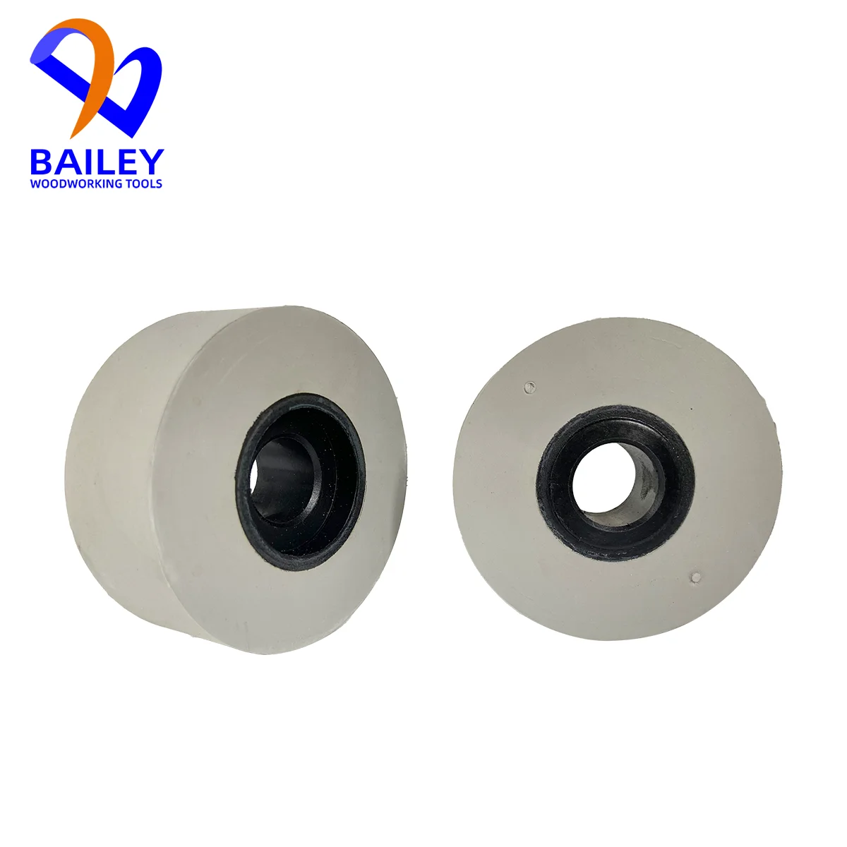 Bailey ล้ออัด70x18conx25mm 10ชิ้นล้อยางสำหรับเครื่องจักรงานไม้อุปกรณ์เครื่องมืองานไม้