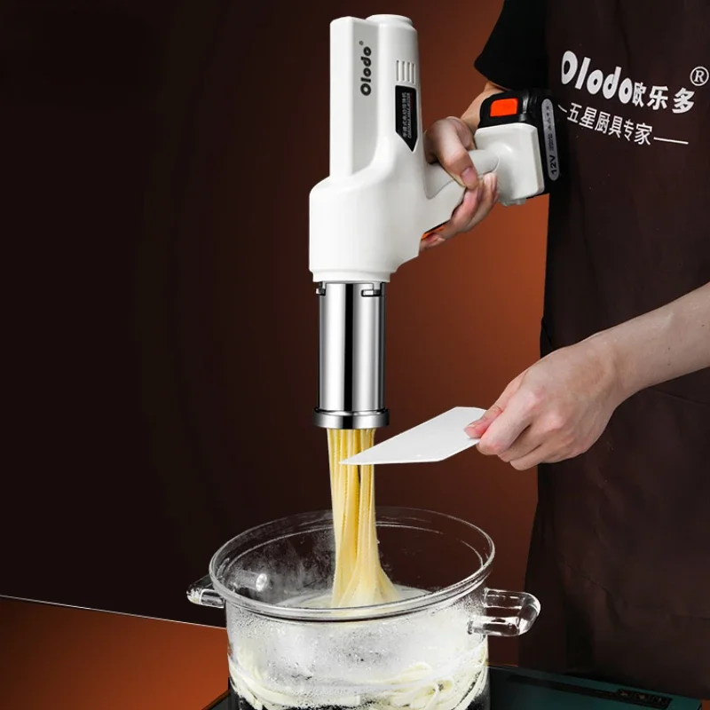 Handheld Electric Noodle Machine Fully Automatic Household Glutinous Rice Small Press Gun Kitchen Appliance