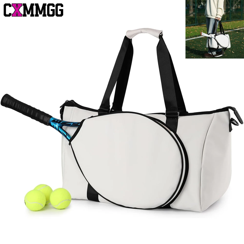 

1PCS Tennis Sport Bag with Dry / Wet Pocket ,Tennis Duffle Bag,Tennis Racket Shoulder Bag, ennis Tote Bag for Women Badminton