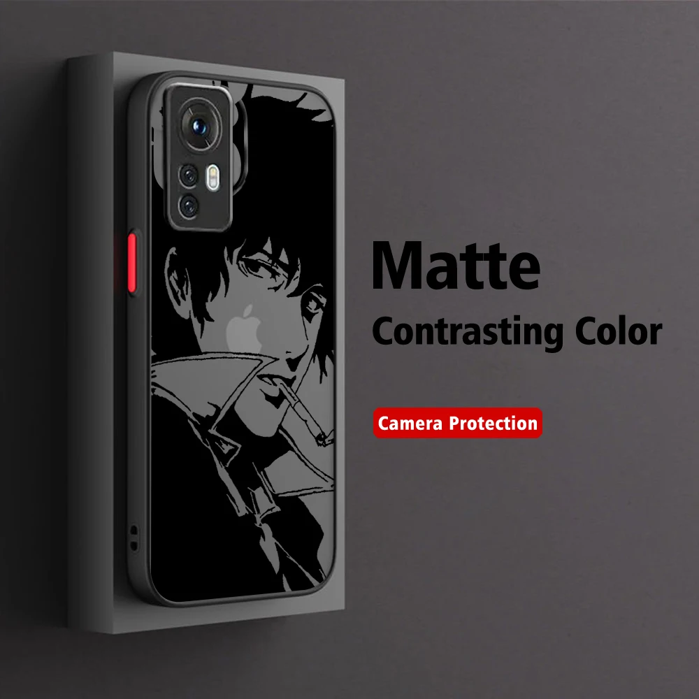 Anime Cowboy Bebop Phone Case For Samsung S24 S23 S22 S21 S20 S10 FE Note20 Note10 Plus Ultra Lite 5G Matte Transparent Cover