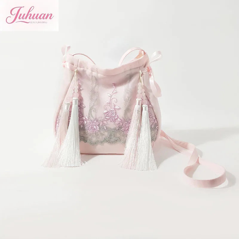 

Original Three-dimensional Hanfu Bag Exquisite Antique Messenger Casual Bag Versatile Portable Embroidered Lolita Bags Womens