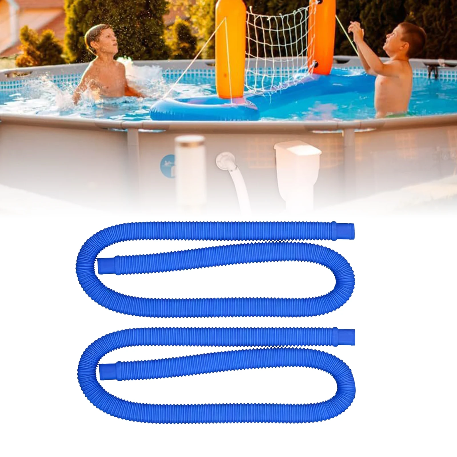 1.5m Filter Pumps Flexible Hoses -Proof Inflatable Hot Spring Pools Hose PE Pool Hose For INTEX 300/330/530/1000 Accessory