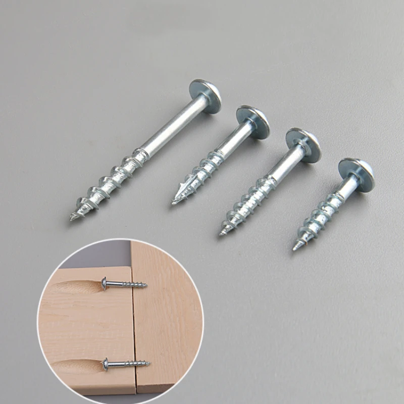 100PCS/LOT ST4-20/25/38 High Strength Self-tapping Screw Self Tapping Screws for Pocket Hole Jig(for 12-45mm thickness board)