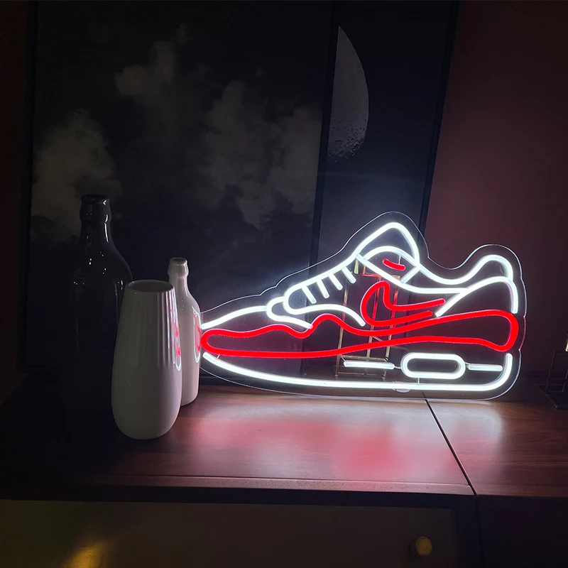 Toysign Neon Light Sports Sneakers - Stylish, LED-Illuminated, Comfortable Running Shoes for Nighttime Fitness & Street Style