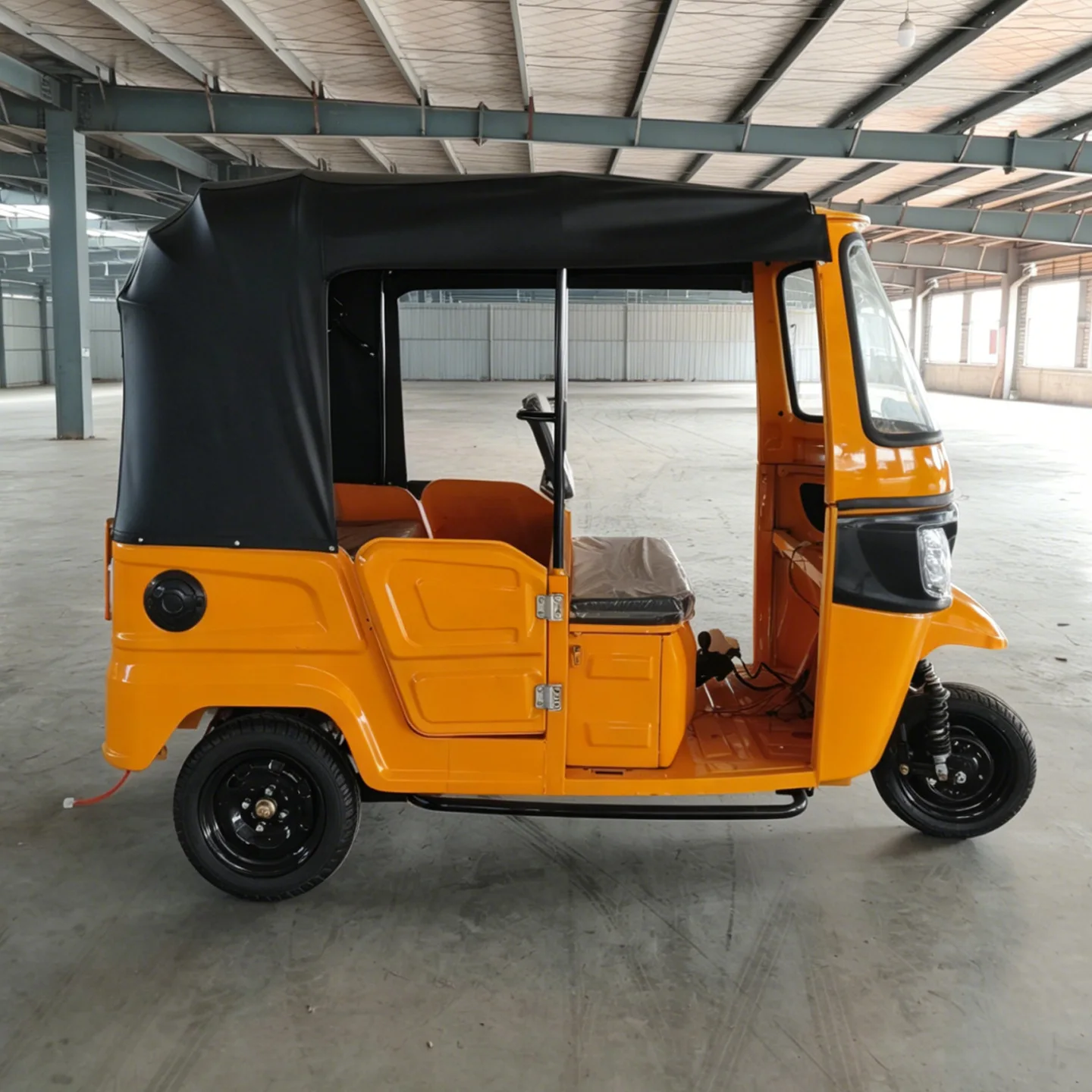 Gas-powered Tuk-tuks, Three-wheeled Motorcycles, and Electric Passenger Vehicles
