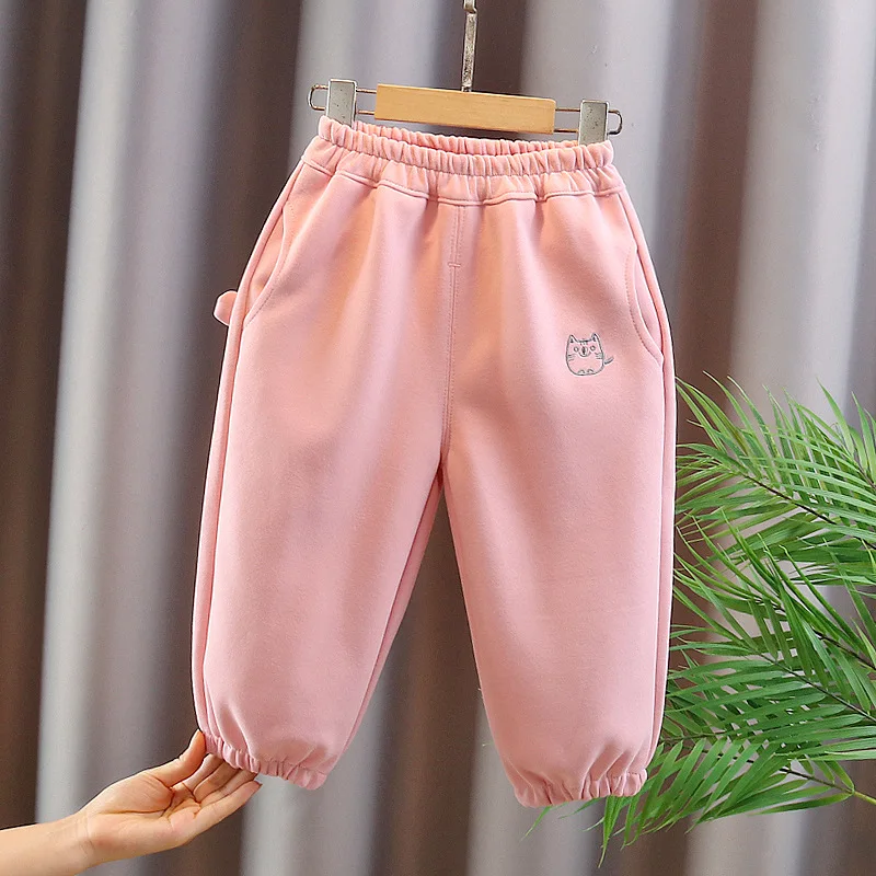 

New Spring Autumn Fashion Baby Clothes Children Girls Pants Kids Trousers Toddler Casual Cotton Costume Infant Sportswear