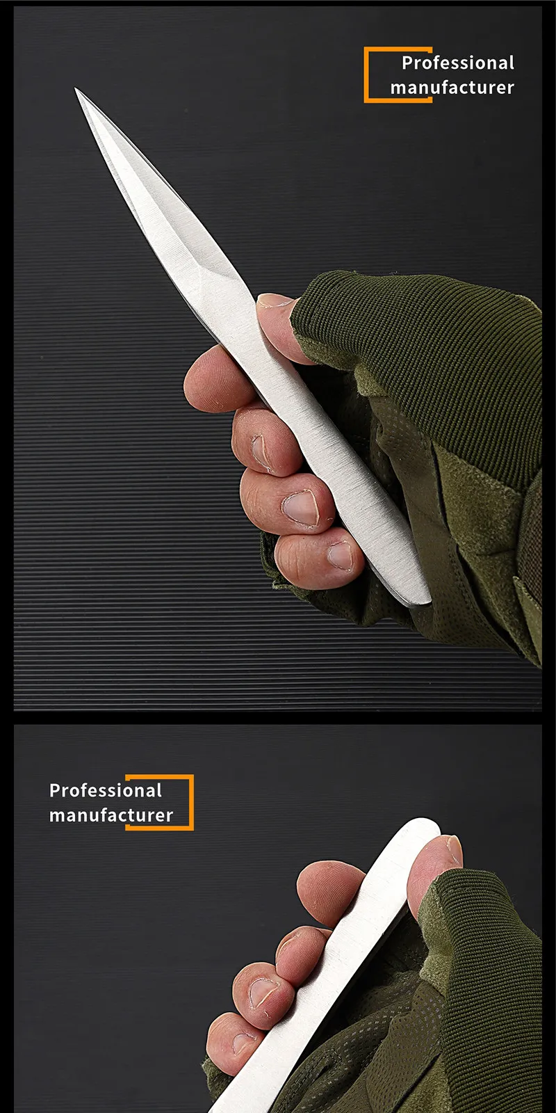 Edelstahl Teemesser Teeset Pu'er spezielles Kung Fu Teebrauwerkzeug Teennadel Teezeremonie Zubehör mit Lederetui – Detail 18