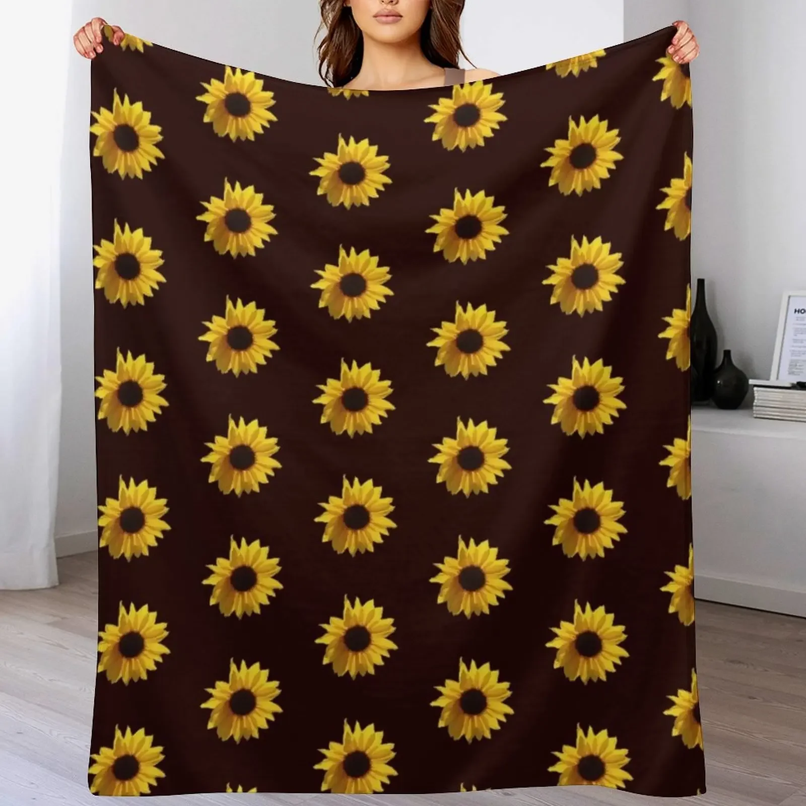 

New Turns to the sun Throw Blanket Soft Cozy Blanket for Pet Kids Adults