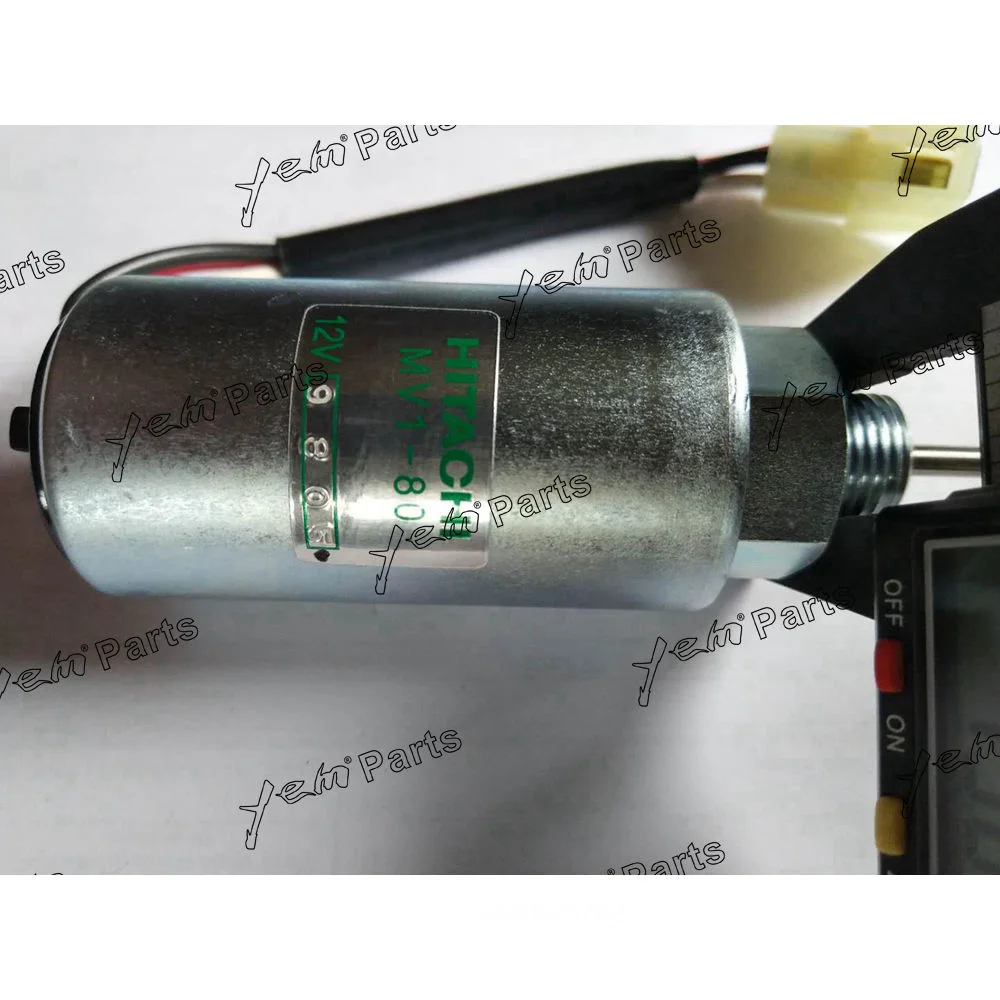 S773 Shutdown Solenoid 12V For Shibaura Excavator Forklift Diesel Engine