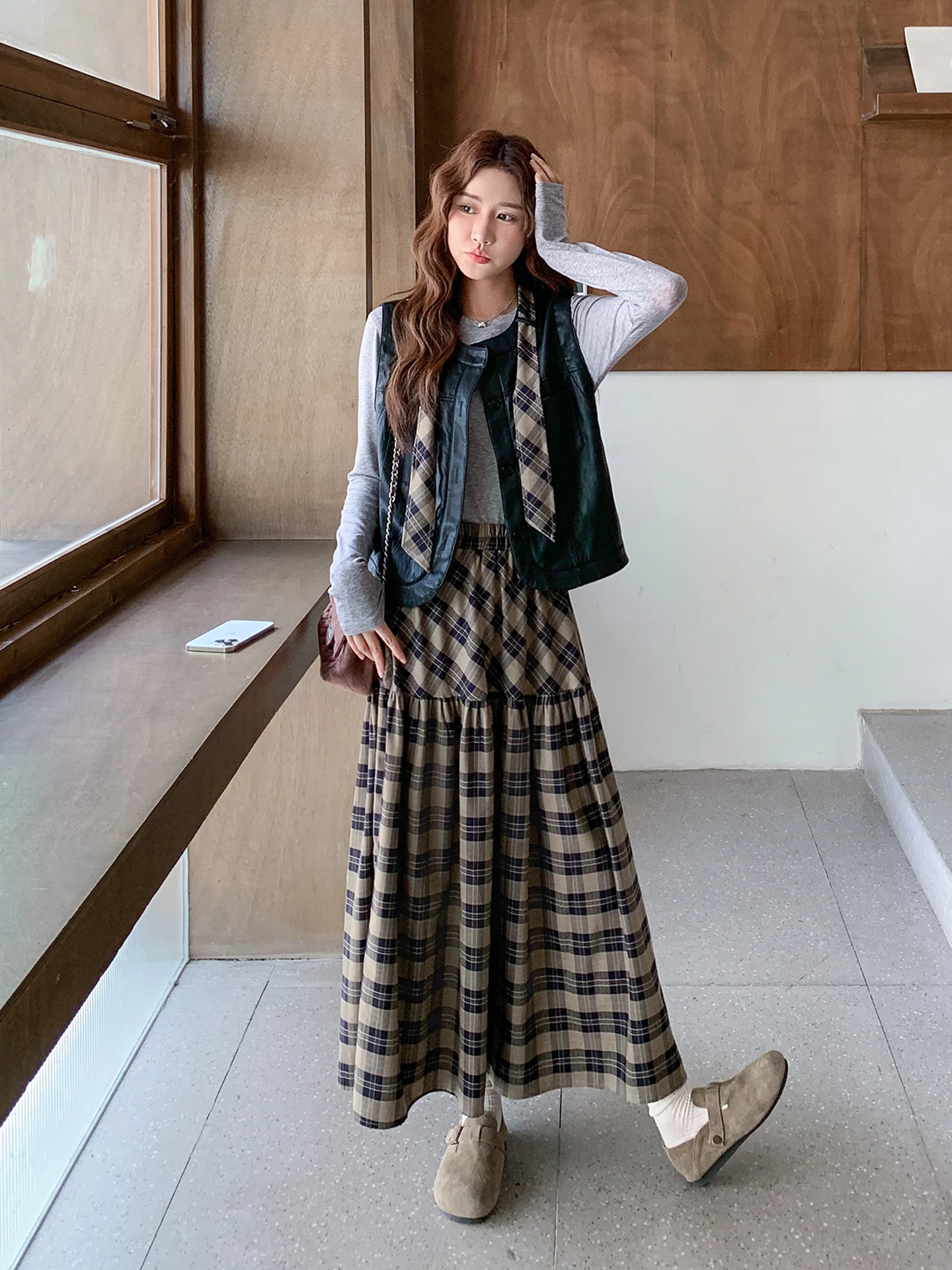 retro-faion-plaid-taille-haute-jupe-ensemble-femmes-automne-nouveau-design-sens-deux-pieces-costume-decontracte-sle-no-sve-haut