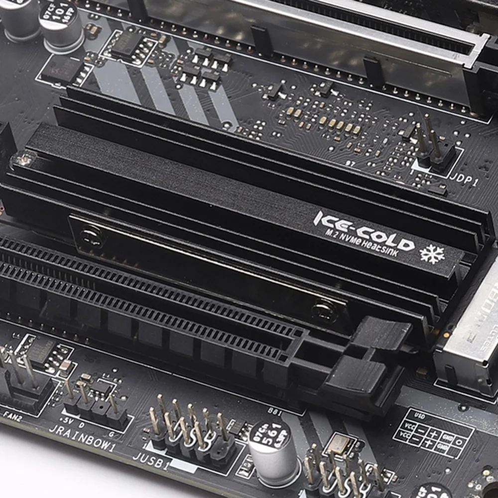Solid State Disk Drive Radiator Cooler M.2 NGFF NVME 2280 SSD Heatsink Aluminum Alloy SSD Radiator Heatsink for Desktop PC