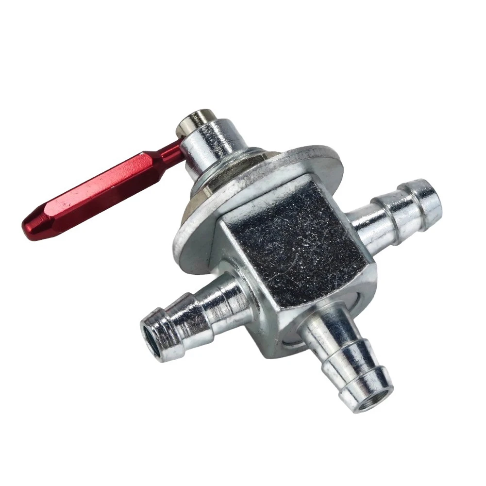Lawn Mower Valve Two-Way Fuel Valve Metal Construction Robust Materials Enhanced Fuel Efficiency Valve For Lawn Maintenance