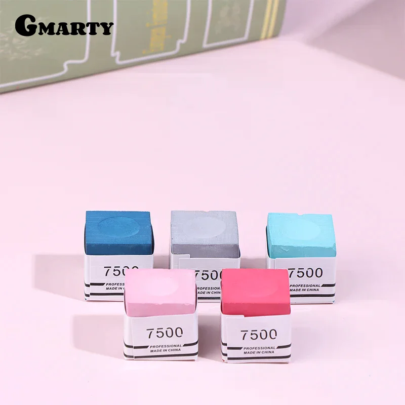 Square TP7500 Billiard Chalk Non-slip Fine Powder Snooker Neutral Pool Chalk Billiard Accessories 5 Colors Available