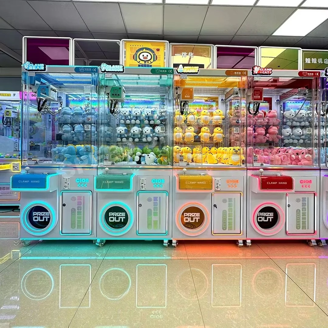 

Claw Machine Custom Coin Operated Crane Machine for Plush Toys