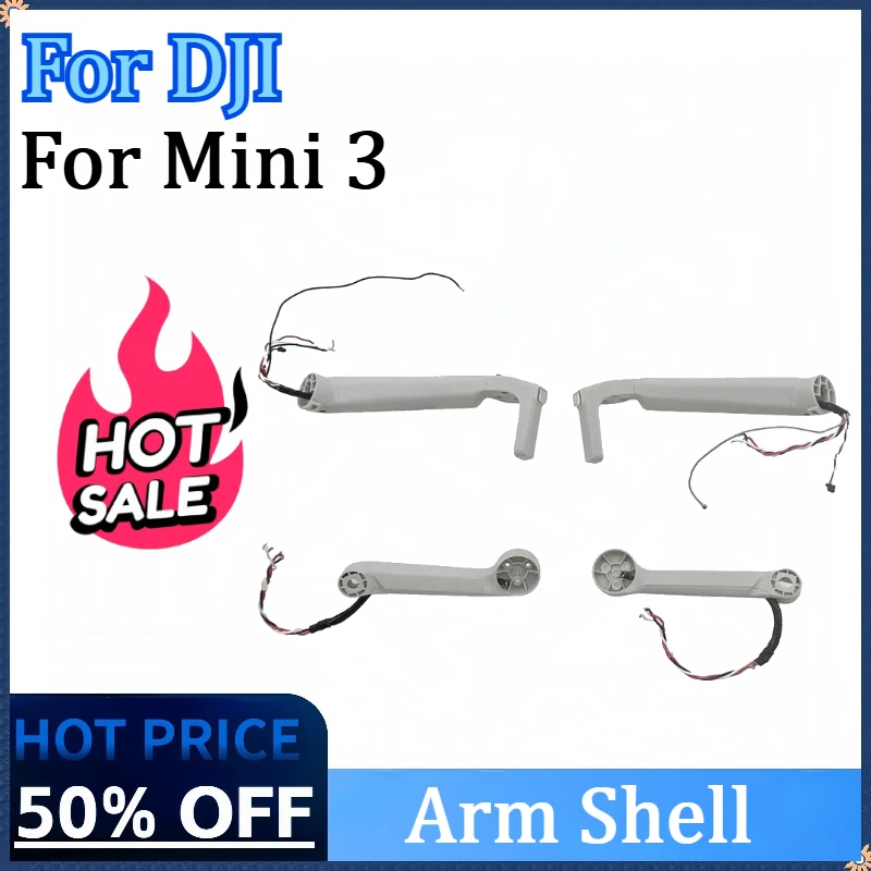 

New Arm Shell for DJI Mini 3 Left Right Rear Front Arm's Plastic Cover Drone Repair Parts (Not Fit for Mini 3 Pro) High Quality