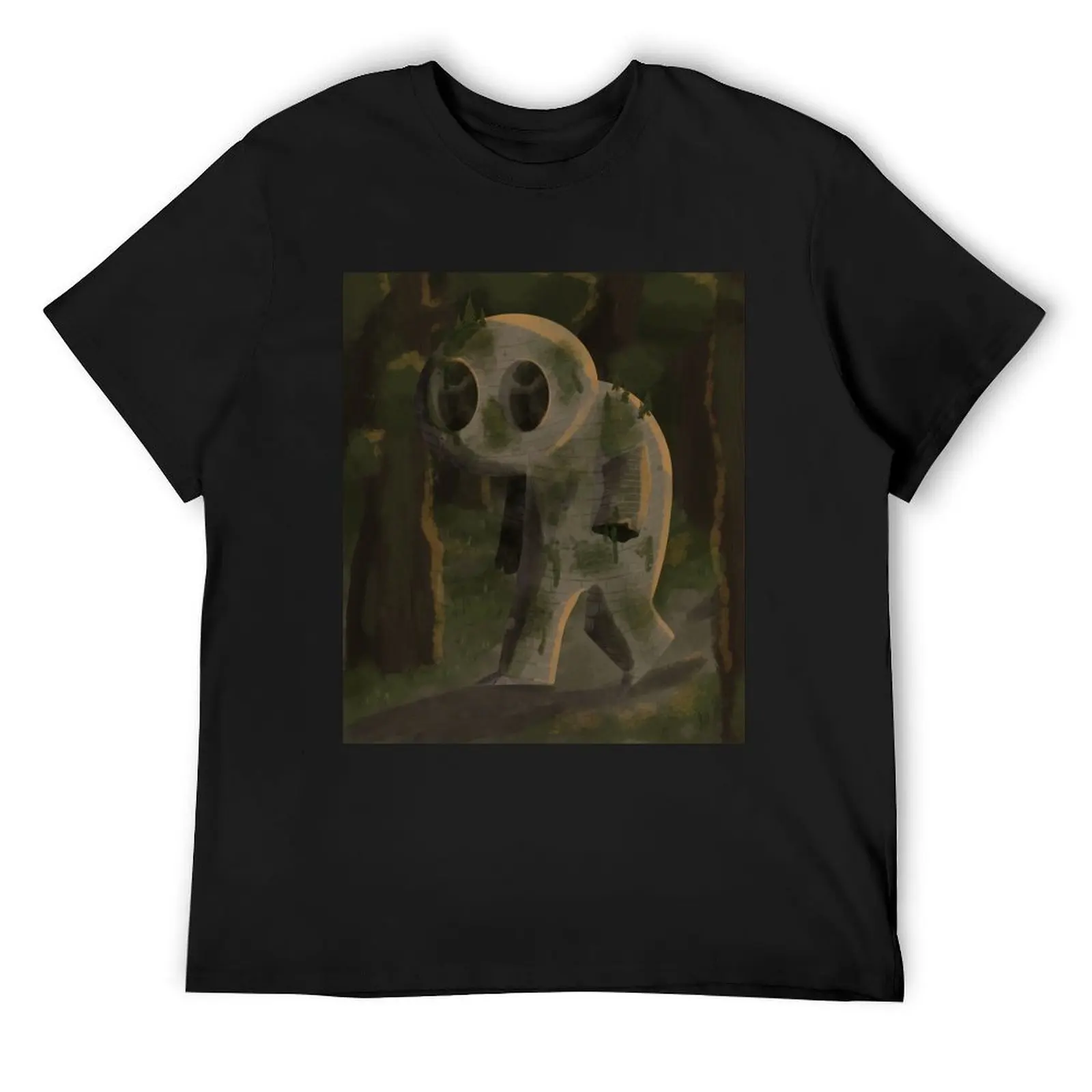 

Stone Gollum Walking Through Forrest T-Shirt aesthetic clothes summer 2025 slim fit t shirts for men