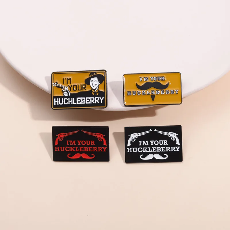 Cartoon Character Brooches With Mustaches Are Popular Metal Badges and Small Gifts Available for Wholesale Backpack Pin Hat Pins