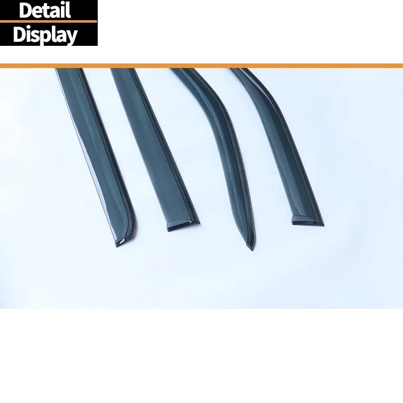 For Toyota TOYOTA Avanza 2022+ Window visor, window rain and rain protection, rain shield, and guide plate