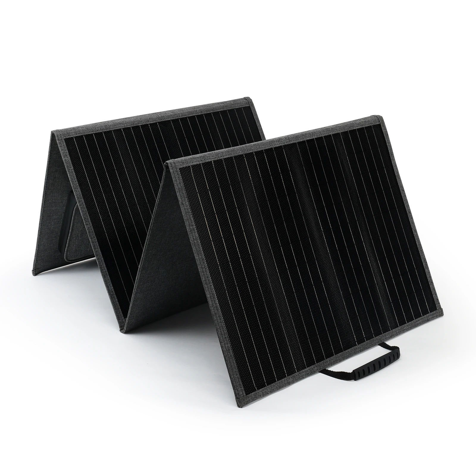 80W Portable Solar Panel Folding Bag 25V 3 7A USB Type C PD60W Fast Charging, Suitable for Outdoor Camping Emergency Use