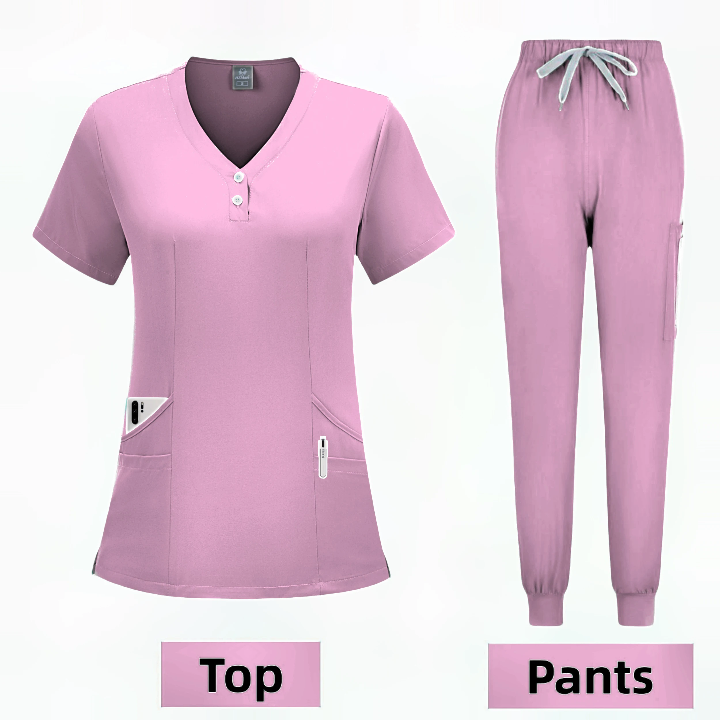 

Wholesale Multicolor Hospital Medical Surgical Uniforms Women Wear Scrub Uniform Jogger Suit Doctor Nurse Scrubs Set