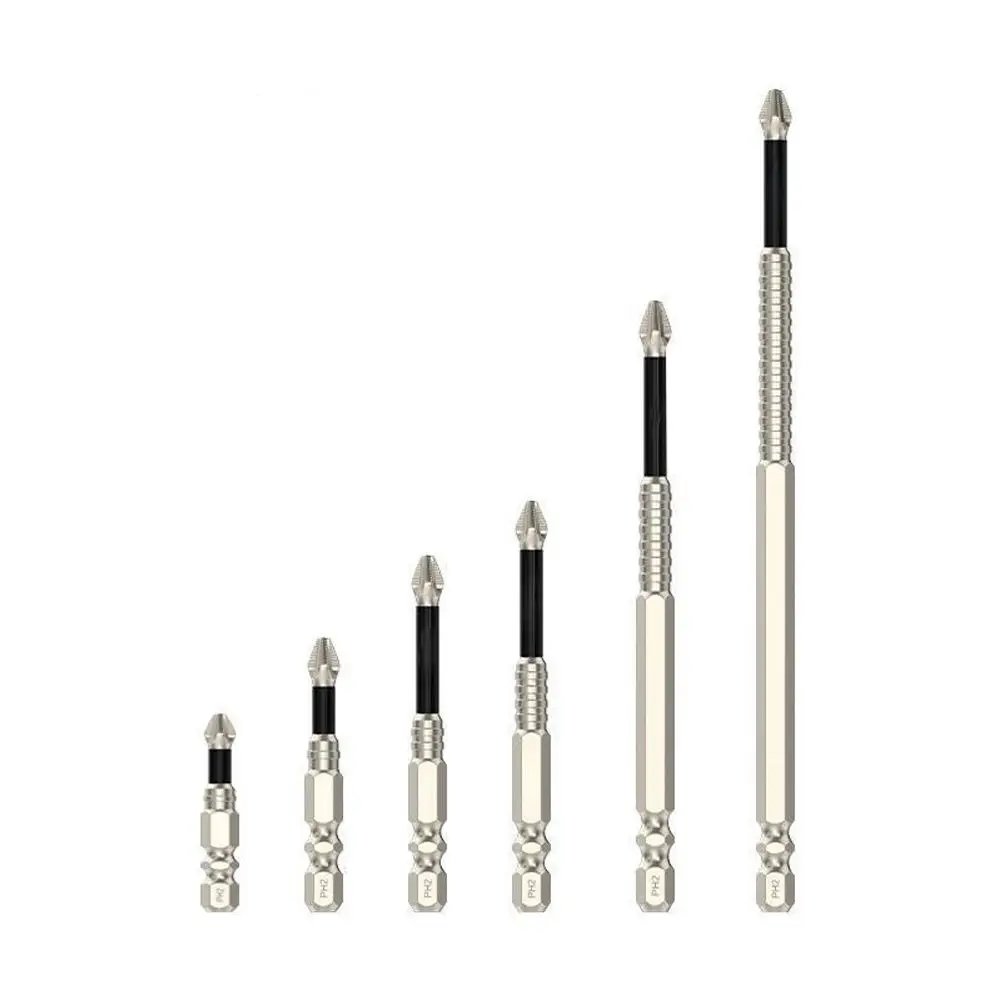 임팩트 드라이버 자기 디자인 미끄럼 방지 크로스 헤드 방수 드릴 비트 전기 드릴 비트