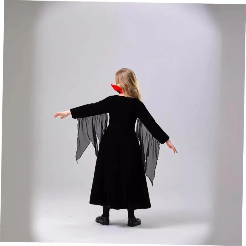 Loween fantasia de cosplay para o dia das crianças, roupa para performance em palco, roupa étnica chinesa tradicional feminina