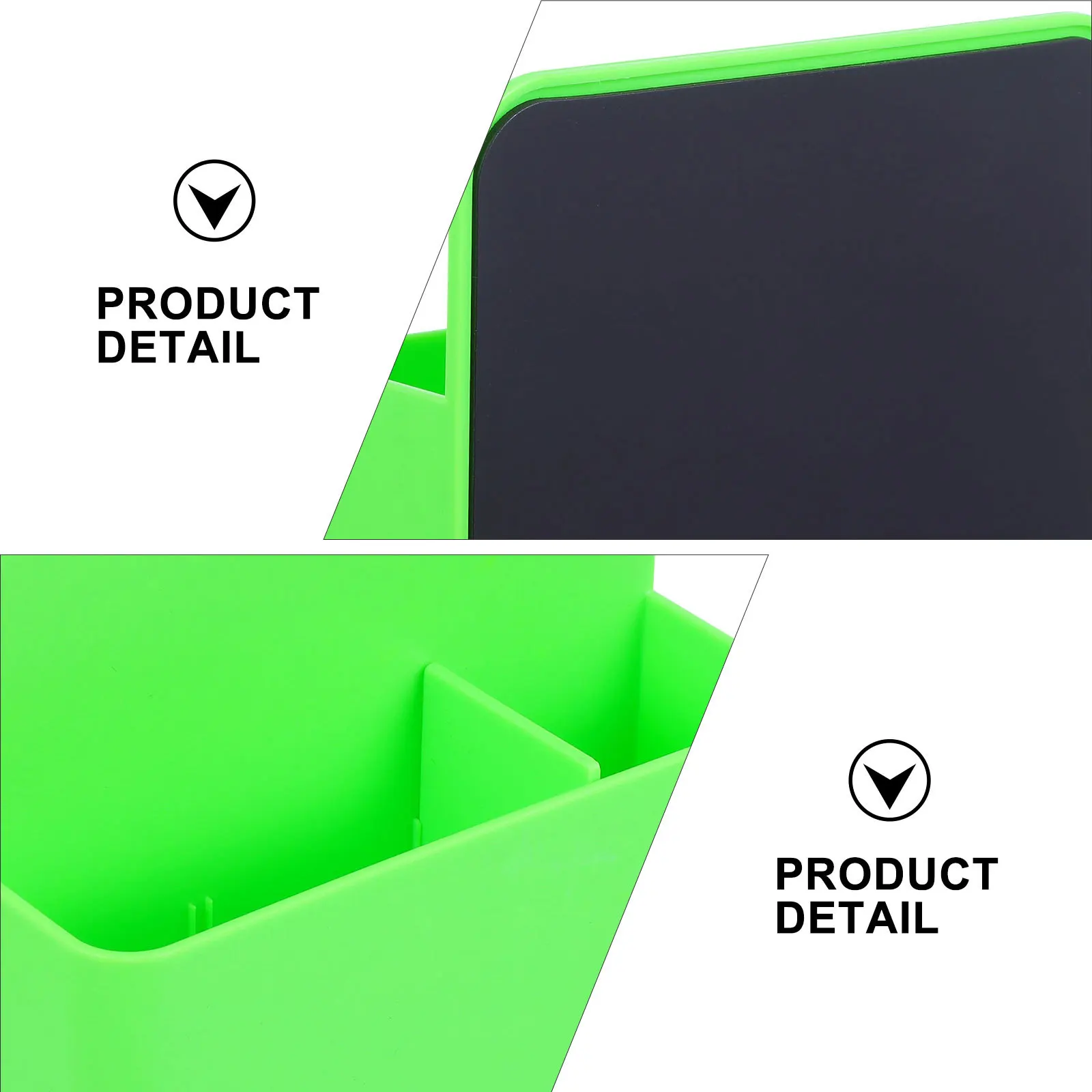 

2Pcs Magnetic Chalk Box Pen Holders Plastic Storage Organizer for Classroom Desk Stationery Organizer Box Magnetic Chalk Holder