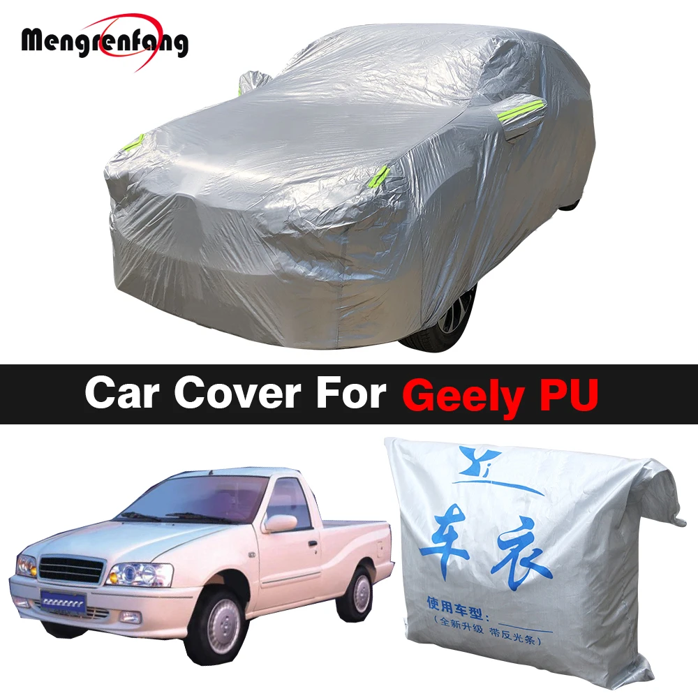 Car Cover Truck Outdoor Anti-UV Sun Shade Rain Snow Resistant Cover Dustproof For Geely Emgrand PU Pick-Up