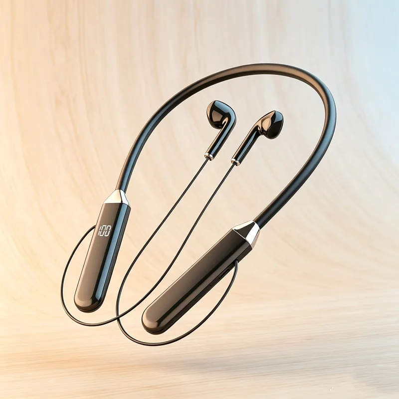 Pc Gaming Apple - หูฟังบลูทูธไร้สายแบบคล้องคอ TWS HiFi เสียงคุณภาพสูง แบตเตอรี่ใช้งานได้นาน Bluetooth