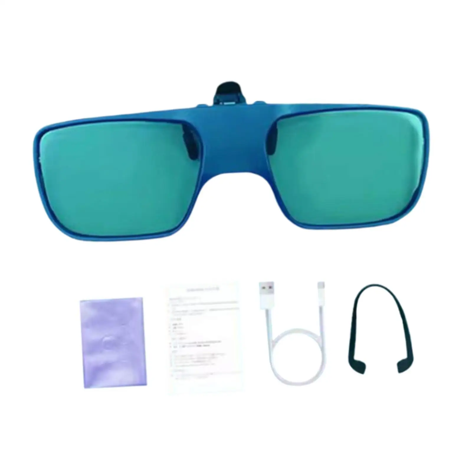 

Training Strobe Glasses Clip Lightweight Eyewear for Running Baseball Boxing