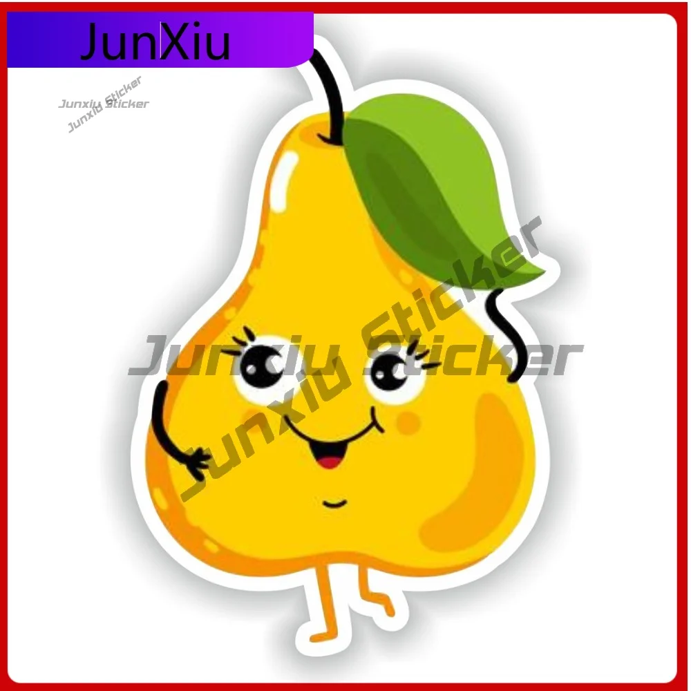 

Pear Fruit Vinyl Graphic Stickers Custom Printed Decals Bumper Decals For Car Decoration Suv Accessories For Car Truck Rv Suv Bo
