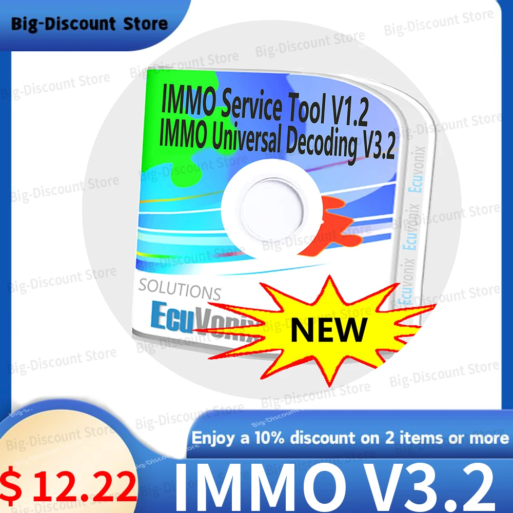 NEW EcuVonix 3.2 IMMO Universal Decoding V3.2 Remove IMMO Off with Keygen Unlimited Crack EcuVonix 3.2 Send  CD or USB