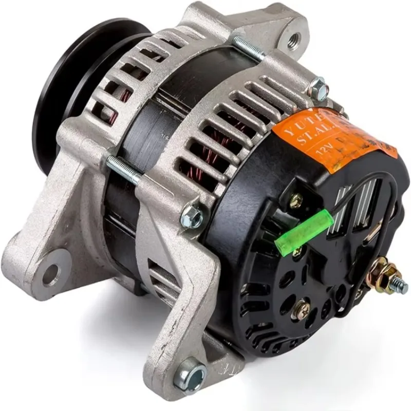 

New 12V 55A Alternator 19020700 For Engine 4D84 Excavator R60-5