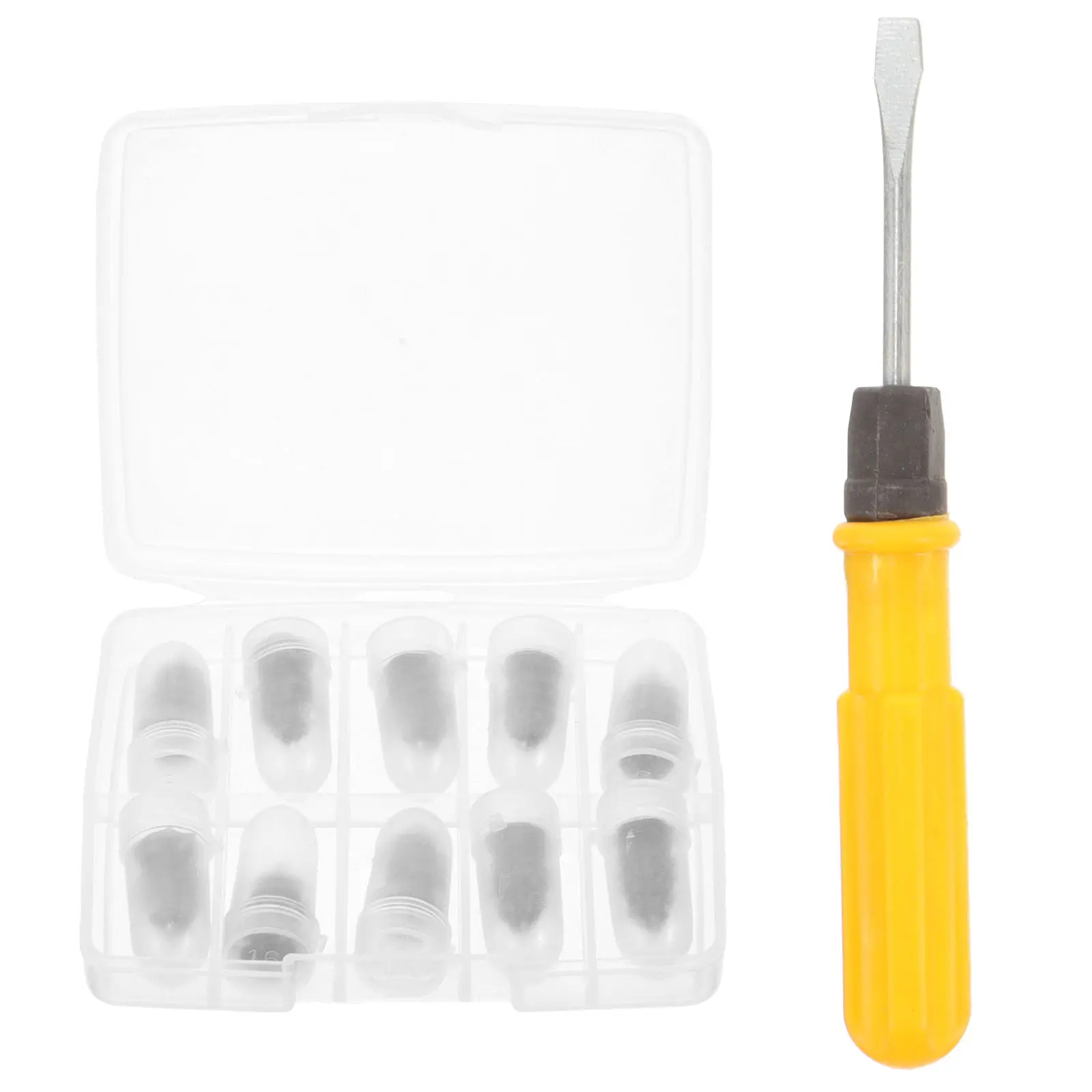 

1Set Tire Repairing Nail Kit Heavy Duty Rubber Metal Screw Plugs for Car Motorcycle Bicycle Vacuum Tire Puncture Repair Fast DIY