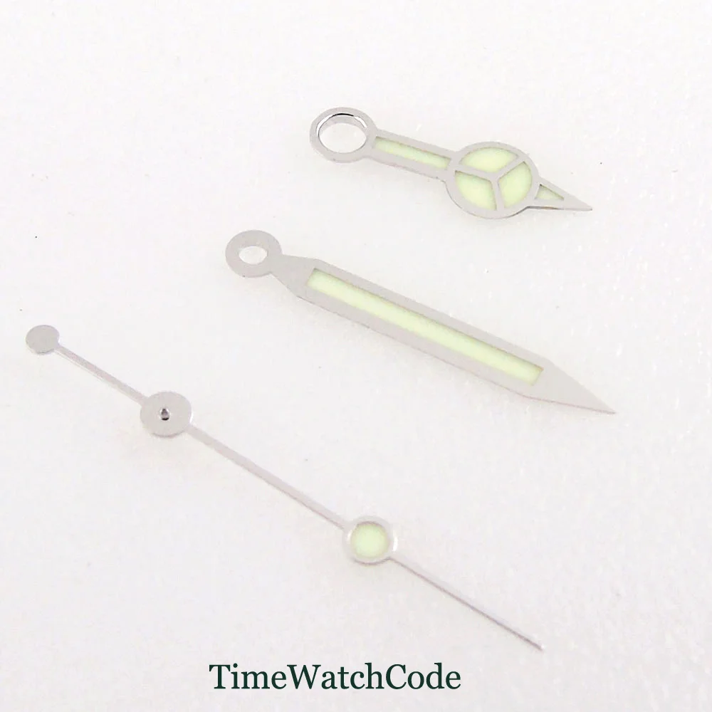 C3 Super Lume BGW9 Watch Hands Needles Fit for NH35 NH36 4R36 7S36 7002 7009 Automatic Movement Accessories