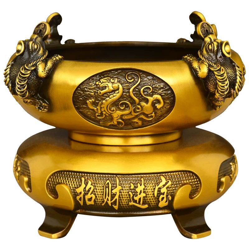 

Sifang Nacai Рог изобилия Орнамент Латунь Домашний интерьер Входное украшение