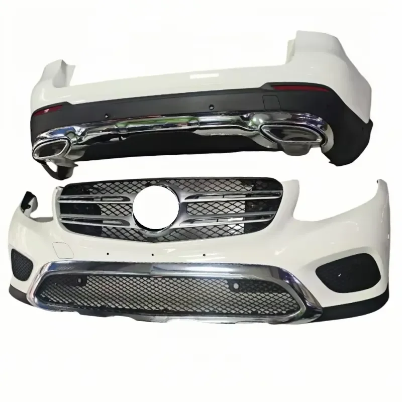 

High Quality Style Body Kit for Mercedes Benz GLC W253 Front Rear Bumpers Grill Grille Plastic Auto Parts Upgrade