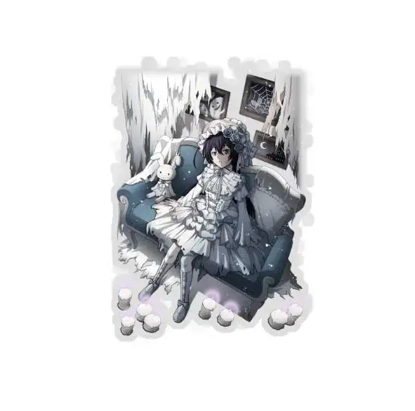 

Наволочка на День всех святых с Дазай Осаму, аниме-фигурка, акриловая модель-дакимакура, коллекционная настольная декоративная подставка для косплея