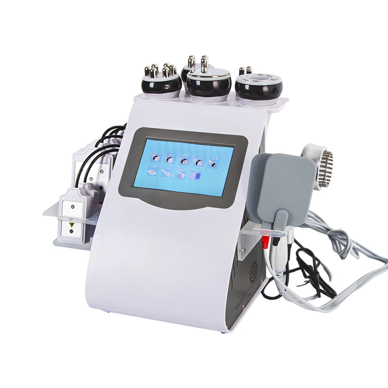 9 في 1 فراغ الليزر آلة تردد الراديو 40K ليبو التخسيس بالموجات فوق الصوتية شفط الدهون آلة التجويف شد الوجه شكل الجسم #6